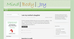 Desktop Screenshot of mindbodyjoy.com